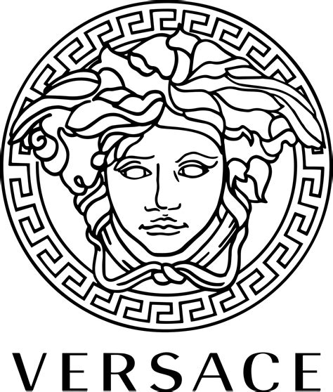 versace logo svg free|free versace svg.